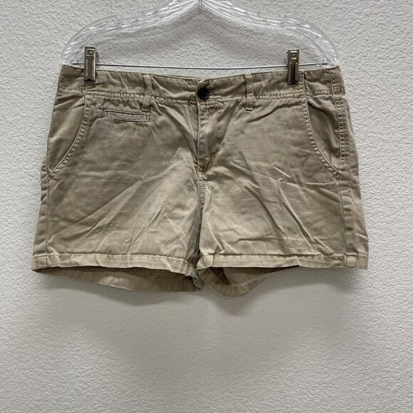 Merona Pants - Merona Shorts Womens 8 Khaki Casual Ladies Canvas